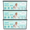 Chariholis Diaper Pail Refills Bags with 30 Bags Compatible with Genie Easy Roll