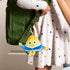 Cheese Plush Doll Keychain - Cute Stuffed Animal Food Plushies, Kawaii Keychain for Kids, 6''