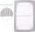 2 Pack, Pack 38x 24 Pack TILLYOU Mini Crib Sheets Fitted and Play Sheets for Toddler Mattress, Soft and Breathable n