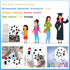267 Pcs Organic Chemistry Molecular Model Set, Inorganic Structure Kit for Students with 116 Atom Models & 150 Links