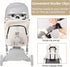 vosmles Backpack Diaper Bag with Changing Pad, Wet Dry Bag, Pacifier Case and Stroller Straps, Soft Cotton Lining, Baby