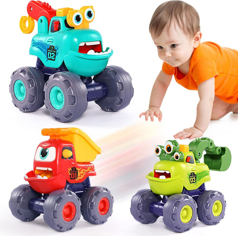 OCATO Monster Truck Toys for 1 2 3 Year Old Boy Birthday