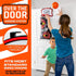 NERF Basketball Hoop Hamper - Over the Door Laundry Layup Basket + Mini Basketball Set