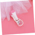Set VICASKY Nail Care Safe Nail Clippers Tweezers Scissors for Newborns and Toddlers Portable Pink Grooming Kit