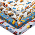 FIGEPO 4 Pack Pack Pack Baby Boy N Play Mini Crib Sheets Soft Fitted Baby Boy Mattress Covers Construction Truck Theme