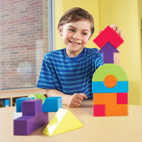 Learning Resources Mental Blox 360 Degree 3-D Building Game - 55 Pieces, Educational Board Games for Ages 5+