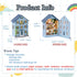 1:32 TuKIIE DIY Miniature Dollhouse Kit with Furniture, Scale Creative Room Opened & Closed Mini Wooden Doll House