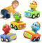 Pbooo Toys for 1 Year Old Boy, Press and Go Car Toys