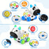6-12-18 1 6 7 8 9 10 12 Musical Cow Baby Toys Months, Bilingual Crawling Walking Toddler Educational Learning Toy