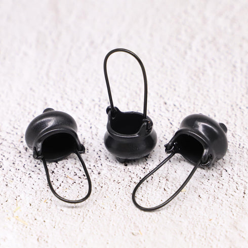 Aorvoras 1:12 (5PCS) Miniature Cauldron, Dollhouse Scale Mini Witch's Brew, Halloween Miniatures, Dollhouse Miniatures