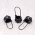 Aorvoras 1:12 (5PCS) Miniature Cauldron, Dollhouse Scale Mini Witch's Brew, Halloween Miniatures, Dollhouse Miniatures
