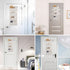 4 ANTIS'S HOME Nursery Over The Door Organizer Boho Decor Nursery Storage with Large Woven Pockets, Macrame Nursery