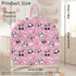 Strawberry Panda Newborn Lounger Pillow Cover Infant Removable Slipcover Reusable Cover Snugly Fit Infant Lounger