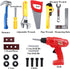 Kids Tool Set – 20 PCS Toddler Tool Set with Toy Drill, Pretend Play Kids Toys, Toy Tools for Kids Ages 3,4,5,6,7,8 Years Old, Boy Toys