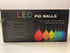 LED Poi Balls Set for Children and Adults - Luminous Premium Toy for Beginners & Professionals, Juggling Set