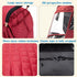 WYI Double Stroller Winter Rain Cover,Winter Cover for Double Tandem Stroller,Big Size Universal Rain and Wind Cover