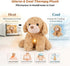Coolable & Microwavable Dog Stuffed Animal, Weighted Stuffed Animals Plush for Kids, Women, Girls, Lavender Scent Dog