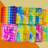 SOKRUXA 24 PCS Pop Fidget Sensory Toys for Party Favors, Stress Relief Pressure Relieving Toys for Kids, Birthday Gifts