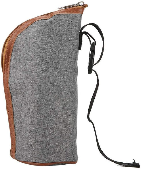 wosume Milk Heater, USB Heating Bag Bottle Heated Cover, Car Milk Heater Milk Warmer, Foldable for Travel for Baby