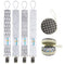 Babygoal Baby Pacifier Clips with Case, 4 Pack Holder for All Pacifier Styles, Baby Gift 4MP07-HZ