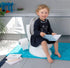 ToyLet Toilet Training Potty for Baby or Toddler with Comfy Toilet seat, Cover, flushable Wipes Storage & Paper roll