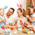 sportsvoutdoors 6pcs Set,Children Wooden Fake Eggs, White Wooden Easter Eggs, DIY Kitchen Pretend Play Food Kitchen