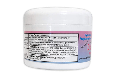 DiaperDerm Baby Diaper Rash Cream, Pediatrician Formulated with 5 Ingredients for Gentle, Happy, and Rash-Free Skin