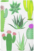 YETTASBIN 27 39 Cacti Succulents Fitted Crib Sheet for Baby Boys Girls, Extra Soft Breathable Nursery Bedding Sheet