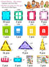 Jasonwell Magnetic Tiles, Kids Magnetic Blocks Building Sets, 3D Magnet Tile Building Toy for Educational STEM Toys for