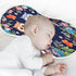 Bulletgxll Set 4, Owls on A Tree Unisex Baby Burp Cloths of Soft Absorbent Organic Cotton Muslin Burping Cloths