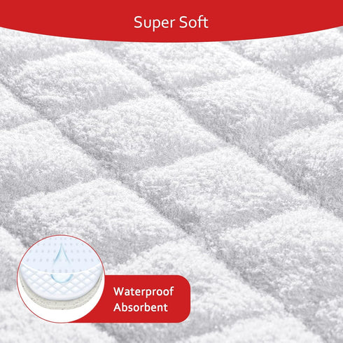3 Pack Moonsea Quilted Thicker Changing Pad Liner Waterproof, Fit for Changing Table Liners are Warm On a Baby's Back