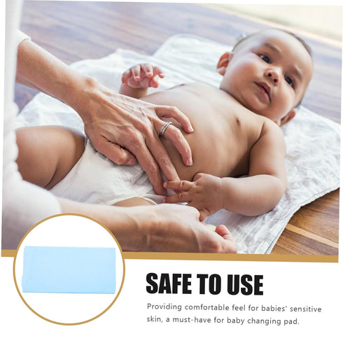 Stretchy Cotton Washable Changing Pad - Fits Standard Diaper Tables