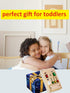 Busy Board Montessori Toys - Light Switch Preschool Learning Toys for 1 Year Old, Vehicle Theme