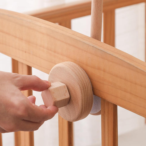 GOODMOM 360 Crib Mobile Arm - Baby Mobile Hanger with Vertical Adjustment, Anti-Tip Clip for Enhanced Safety, Universal