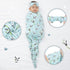 Set, Baby Swaddle Blanket - Large Premium Knit - Infant Swaddling Wrap, Receiving Blanket and Headband Baby Shower