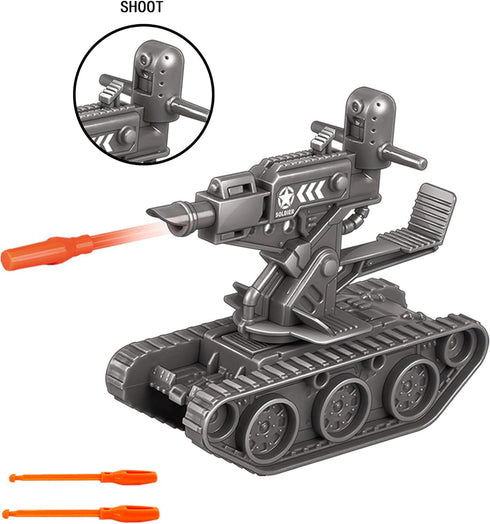 3-7,Military Set KAIM Army Toys for Boys Age Toy with Lights & Sounds, Army Men Toy Soldiers Action Figures,Military