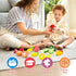 Set Set Wooden Play Food for Toddlers Toys Pretend Play Kitchen Accessories Fruit Cutting for Kids Gift for Boys Girls