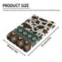 Stretchy Cow Print Diaper Changing Pad Cover, 32" x 16", Washable Fitted Changing Table Mat for Boys and Girls