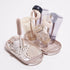 Set 8oz MOTHER-K Travel Baby Bottle Drying Rack (Cream Mocha) + Sippy Cup (Pink)