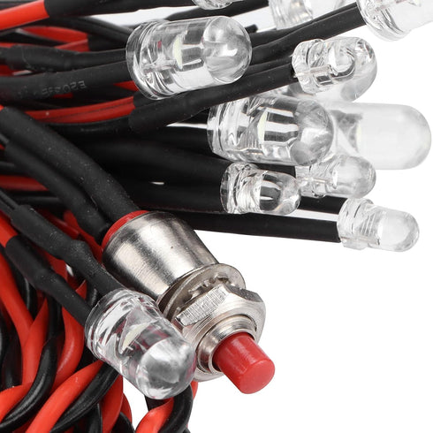 Flash Light, Lighting Kit Simulation for HSP CC01 1/10 1/8 RC Car
