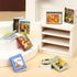 24pcs 1:12 Mini Fairy Books, Scale Miniature Books, Dollhouse Books, Tiny Books for Dollhouse Accessories, Vintage Mini
