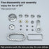 Osteczz Bike Chain Gear Fidget Spinner, Metal Sprocket Chain Fidget Toy Stress Anxiety Relief Fidget Toy Finger