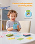 510 Words Talking Flash Cards for Toddler 1-4 Year Olds, Language Learning Toys, Pocket Speech Therapy Toys