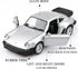 1/36 Scale Porsche 911 Turbo Diecast Car Models - Pull Back Vehicles Porsche 911 Toy Car for Boys and Girls