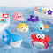 XAWACAH Bath Toys for Toddlers 6-12-18 Month, Bathtub Toys with 6 Baby Bath