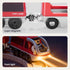 Set 3 4 5 Tiny Land Battery Operated Action Locomotive Train - Powerful Engine Bullet Train Compatible with Major Brand