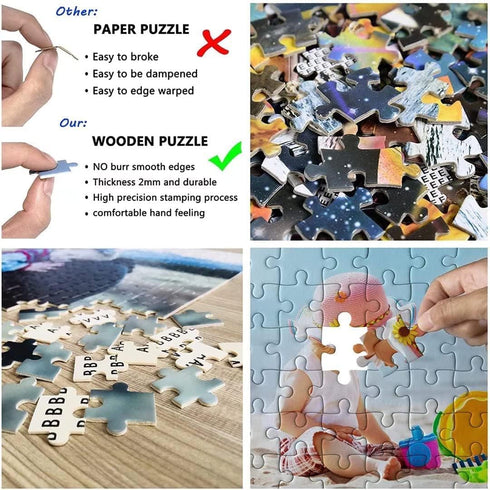 Nichpedr 1000 Sailboats Pieces Jigsaw Puzzles for Adults Teens Pirates Fun Game Props Educational Toys Decompressing