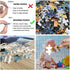 Nichpedr 1000 Sailboats Pieces Jigsaw Puzzles for Adults Teens Pirates Fun Game Props Educational Toys Decompressing