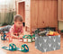 HIYAGON Baby Basket - Cute Toy Bin for Boys and Girls, Kids Storage Organizer Box, Gift Basket, Deer Room Decor (Grey)
