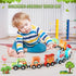 Toys for Toddlers, 11 Magnetic Wooden Animals Train Set, Montessori Learning Activities, Birthday Gifts for Kids